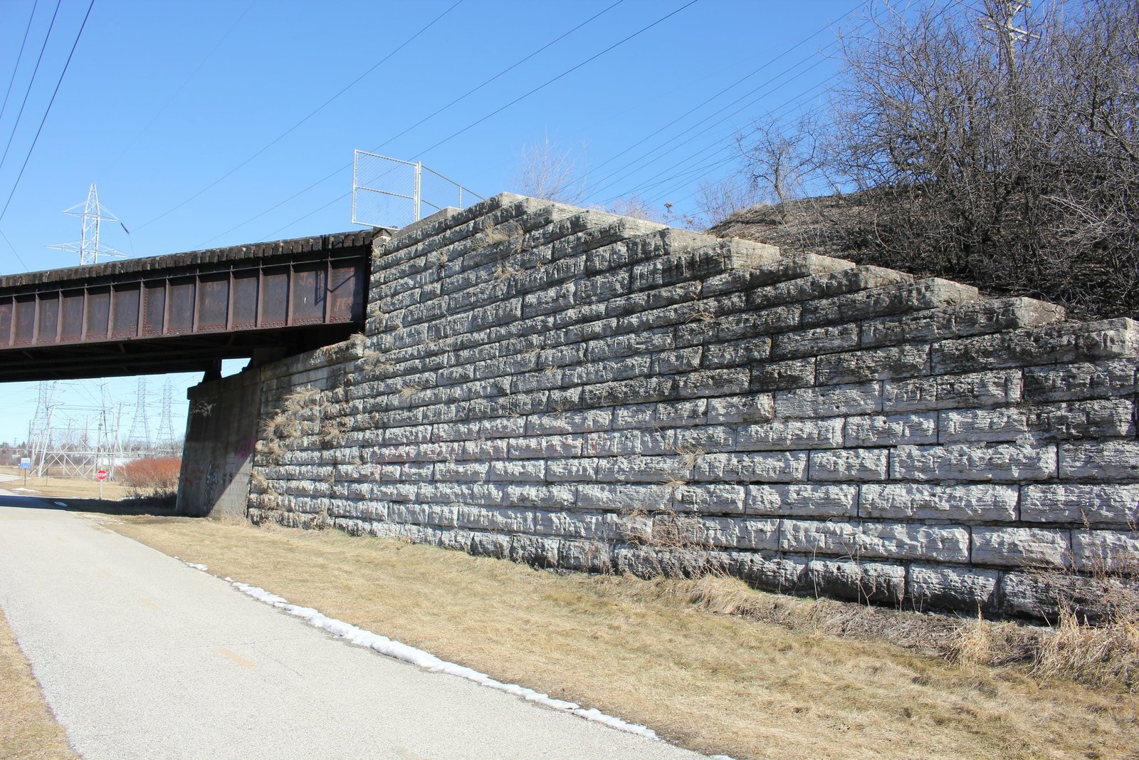East abutment